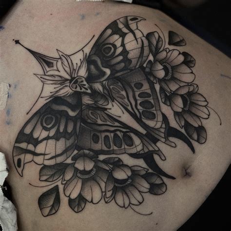 moth underboob tattoo|Moth Tattoos: What They Mean And Tattoo Ideas – Self Tattoo